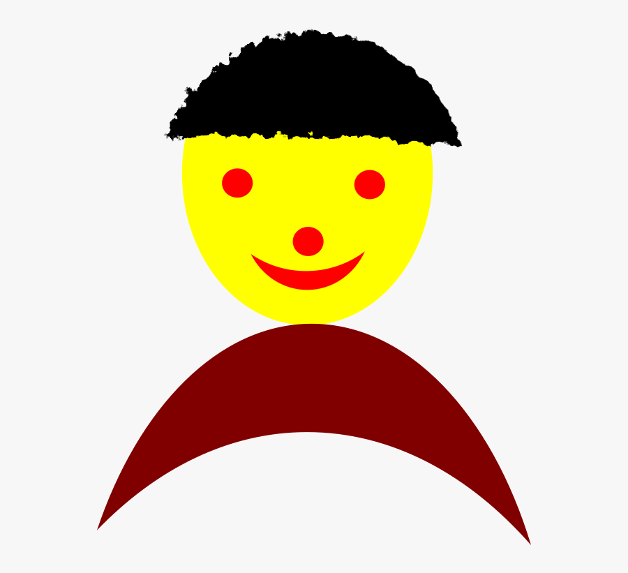 Face-child - Drawing, Transparent Clipart