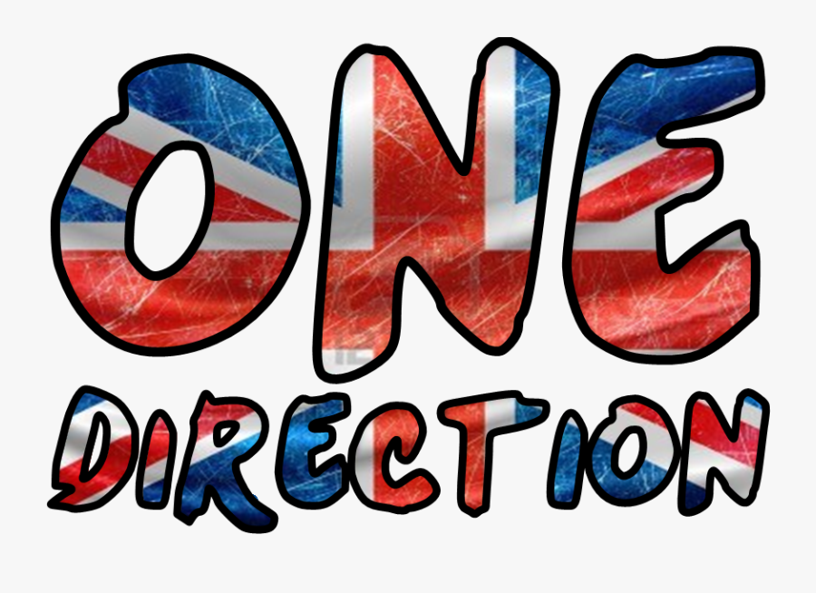 One Direction Letra Logo, Transparent Clipart