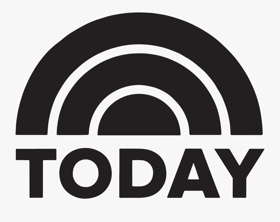 Today Show Logo Black, Transparent Clipart