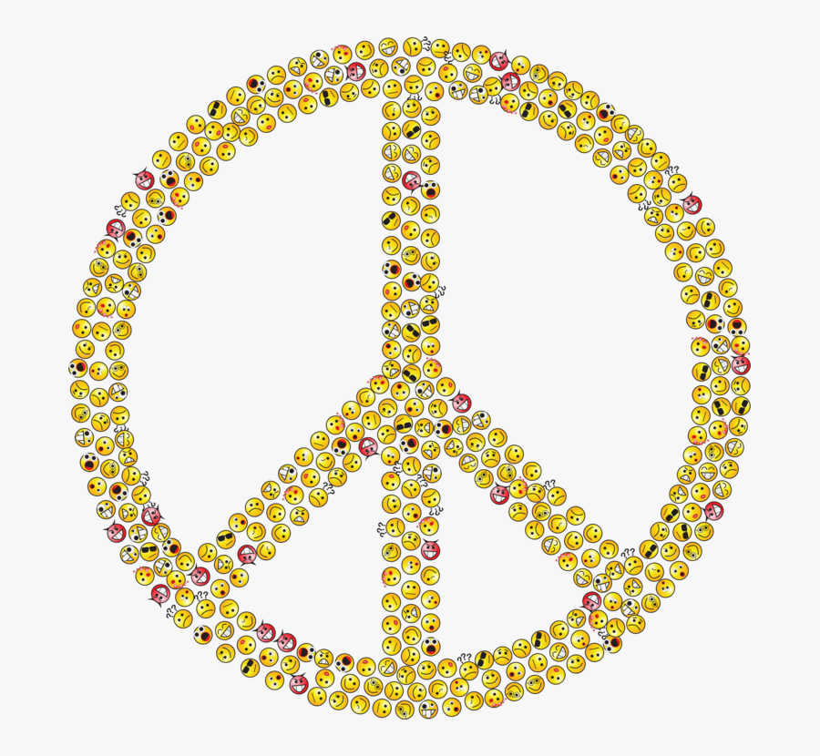 Symbols Clipart Database - Peace Sign Tattoo With Wings, Transparent Clipart