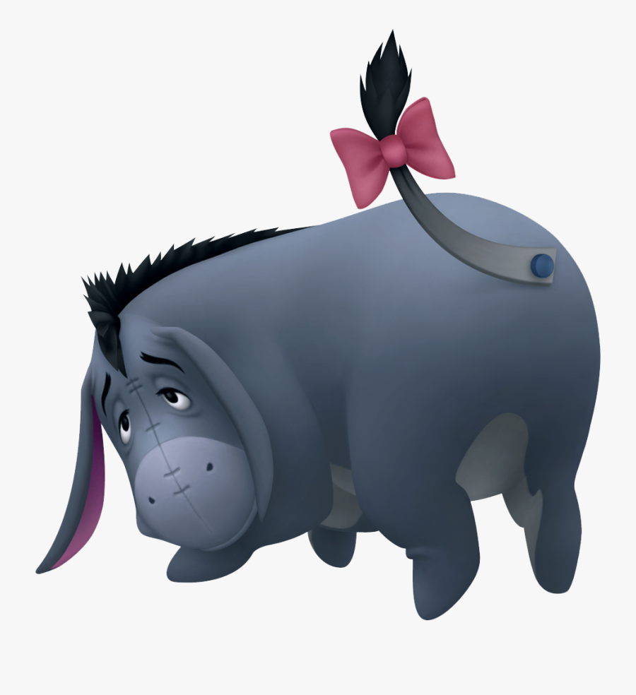 Transparent Disney Character Png - Hundred Acre Wood Eeyore, Transparent Clipart