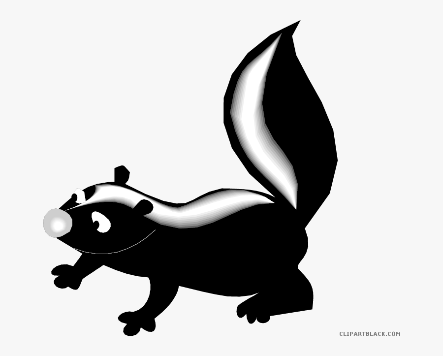 Clip Art Skunk, Transparent Clipart