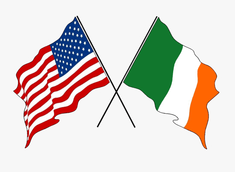 Us Ire Flag - Stock Exchange, Transparent Clipart