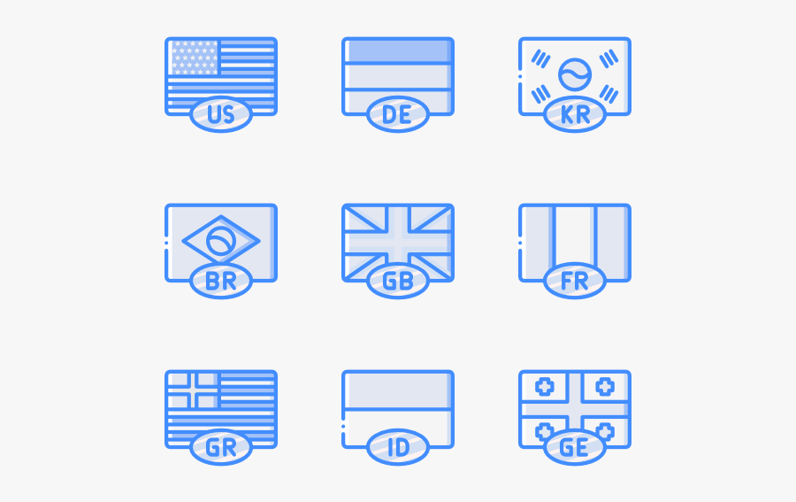 Flags, Transparent Clipart