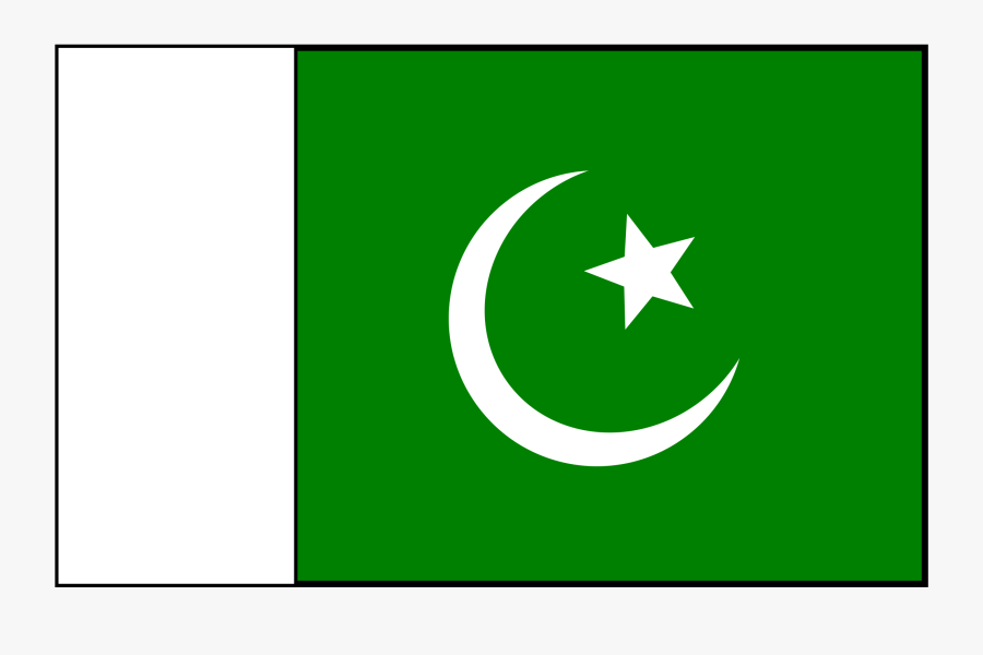 Clipart - Small Flag Of Pakistan, Transparent Clipart