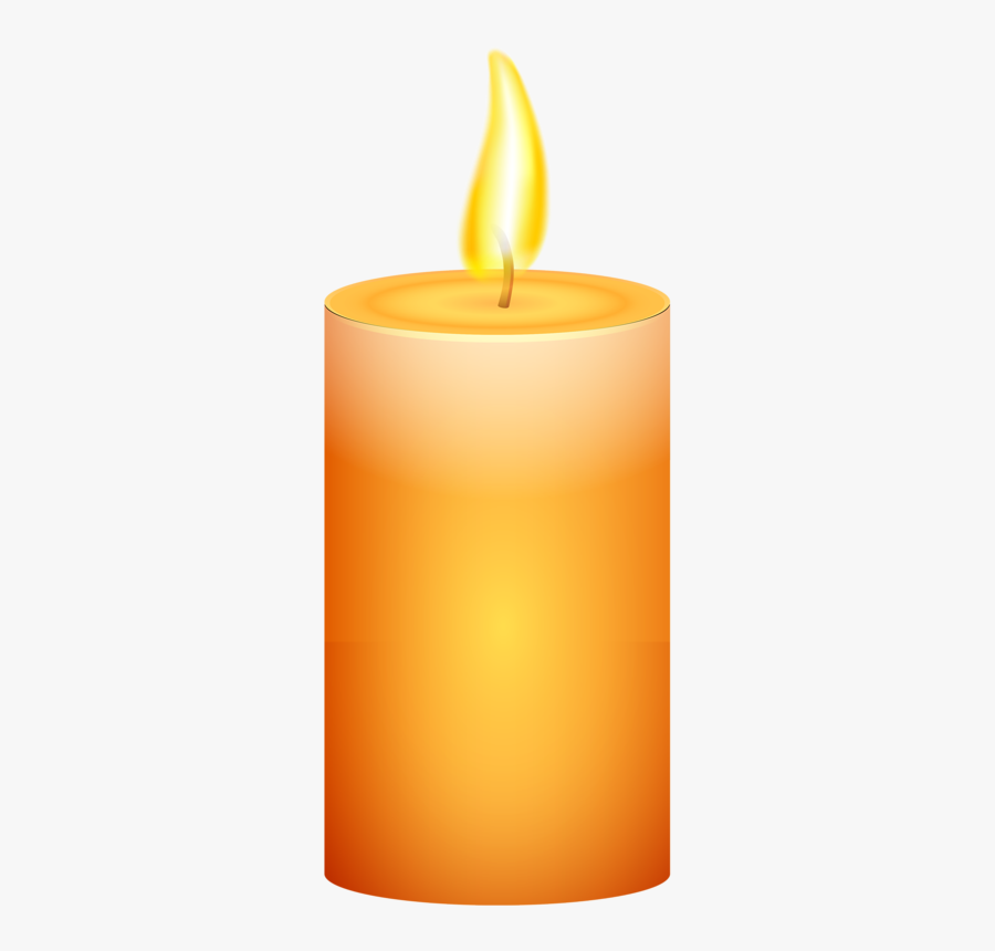 Candle Flame Combustion - Transparent Background Candle Png, Transparent Clipart