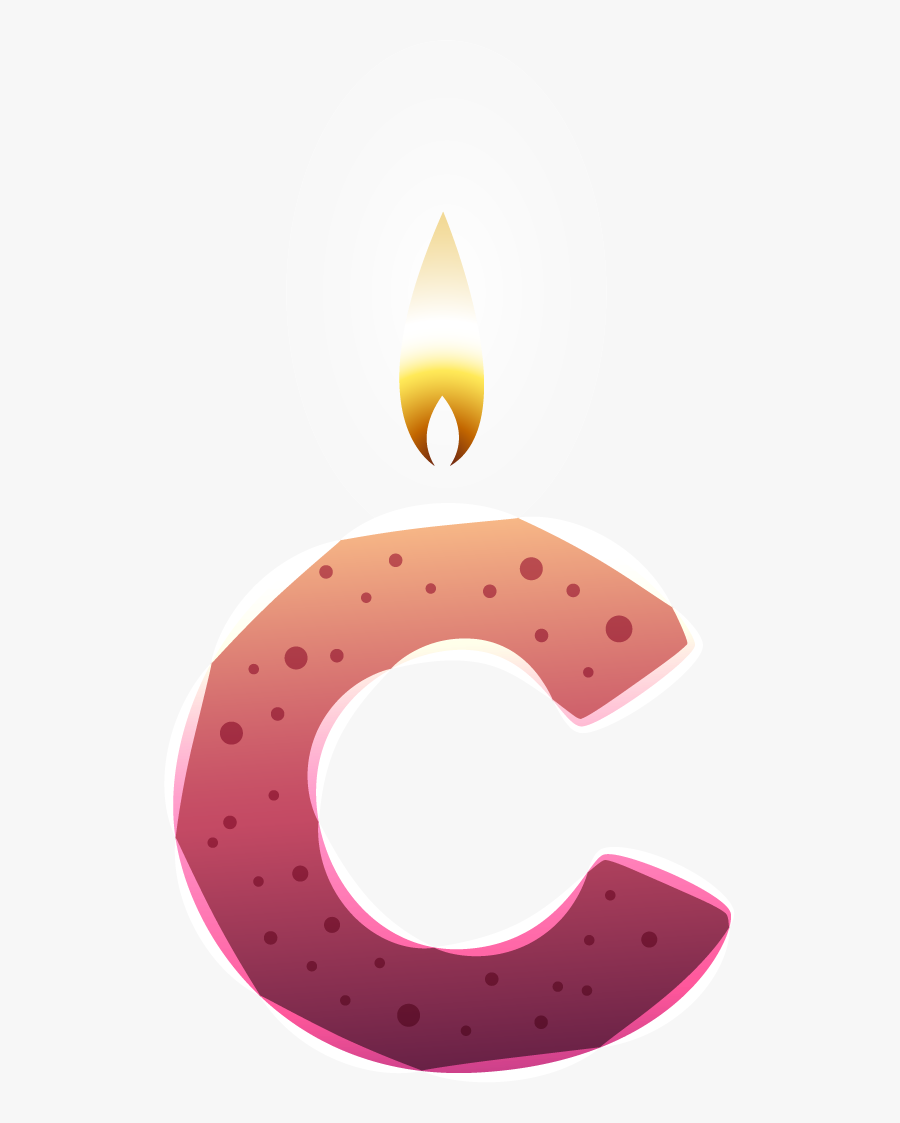 Birthday Candle, Transparent Clipart