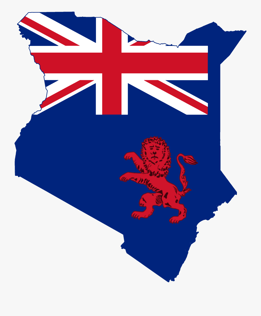 Flag Map Of British Kenya - Australian Aboriginal And Torres Strait Islander Flags, Transparent Clipart