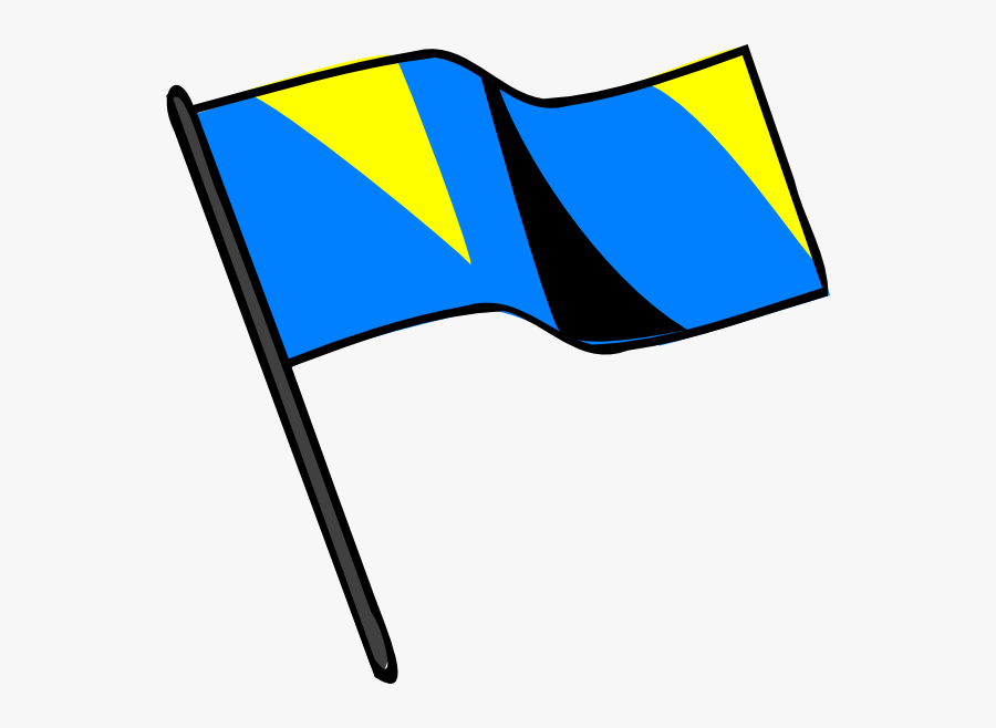 Color Guard Flag, Transparent Clipart