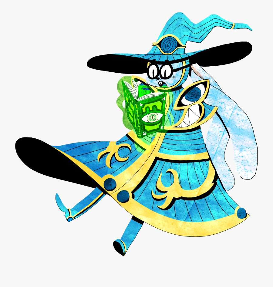 Willis The Wizard - Illustration, Transparent Clipart