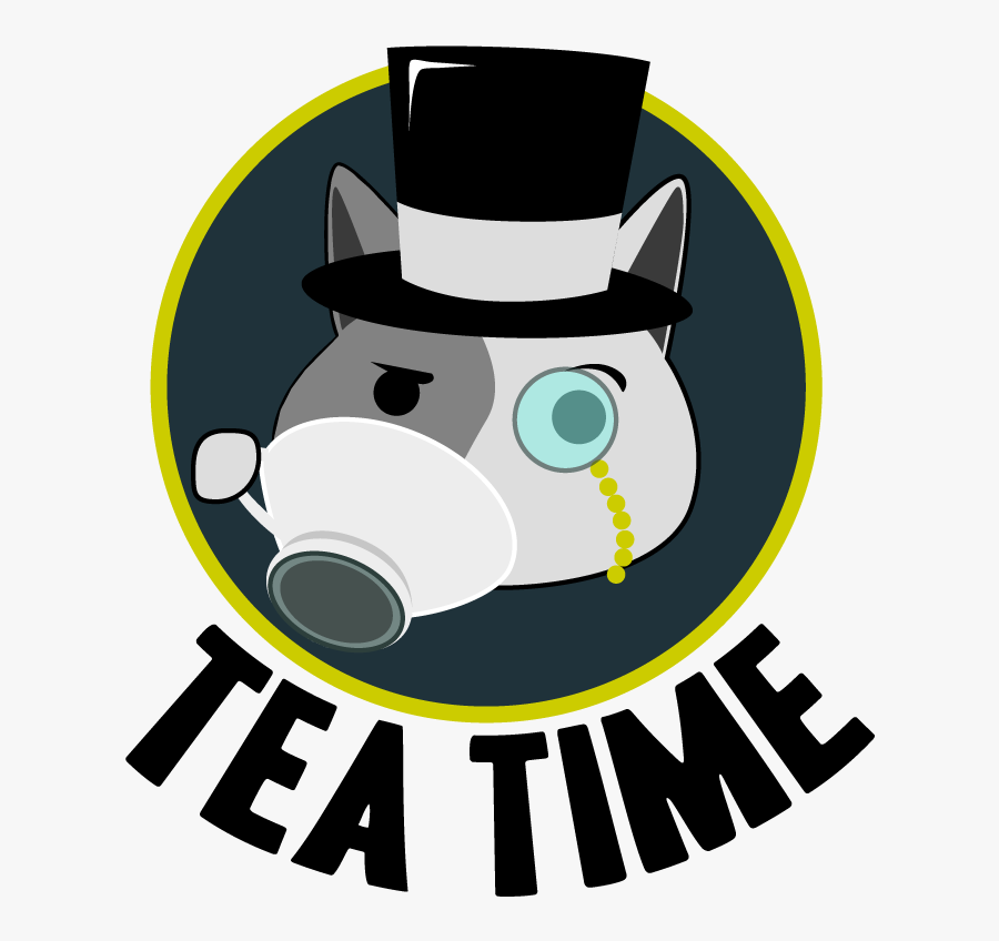 Transparent Kreygasm Png - Tea Time Logo, Transparent Clipart