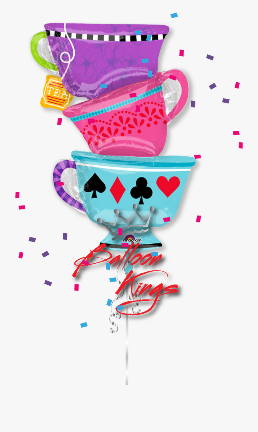 Tea Time Party - Teacup Alice In Wonderland, Transparent Clipart