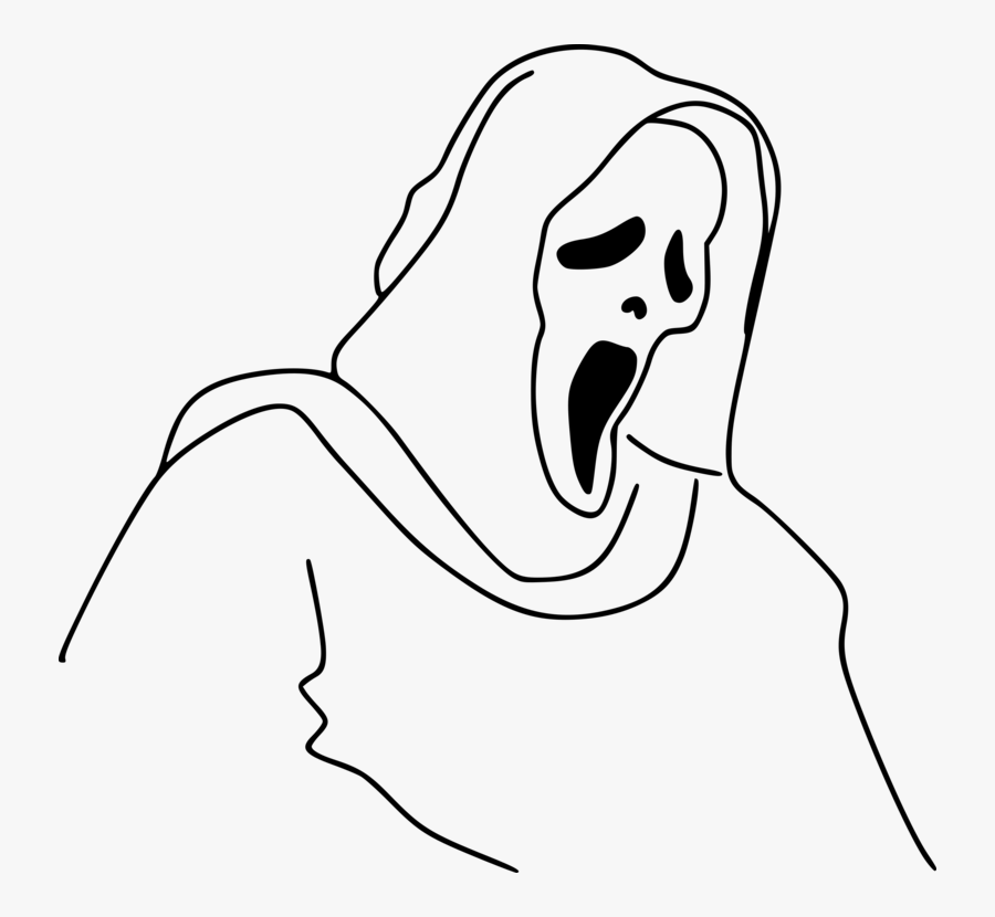 Emotion,art,monochrome Photography - Drawing Ghost, Transparent Clipart