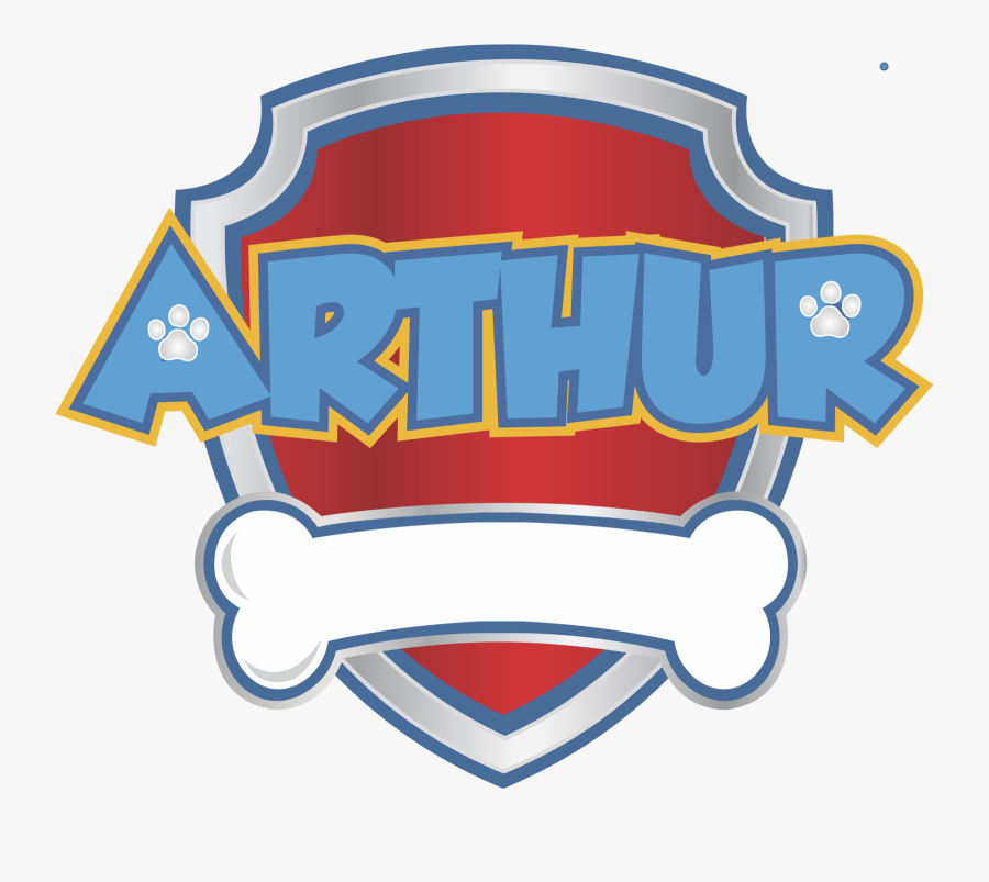Transparent Paw Patrol Badge Clip Art - Logo Da Patrulha Canina, Transparent Clipart