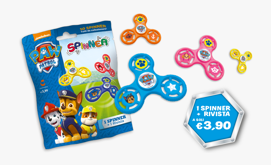 Transparent Paw Patrol Badge Clip Art - Spinner Dei Paw Patrol, Transparent Clipart