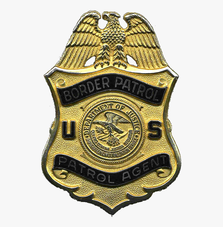 Clip Art File Badge Of The - Us Border Patrol Badge, Transparent Clipart