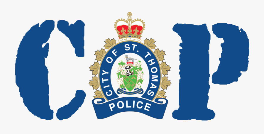 Transparent Blank Police Badge Png - St Thomas Police, Transparent Clipart