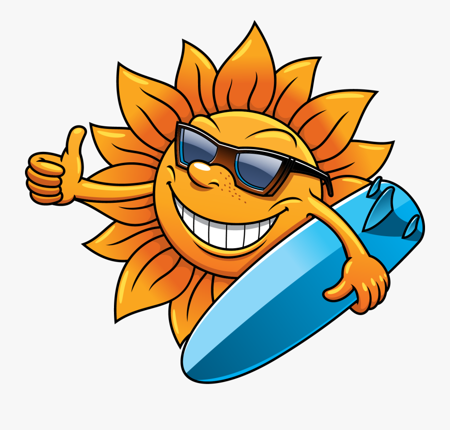 Oceanside Vacation Rentals & Oceanside Beach Rentals - Sol Y Tabla De Surf, Transparent Clipart