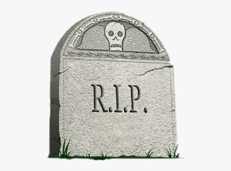 #rip #dead #grave #gravestone #tombstone, Transparent Clipart