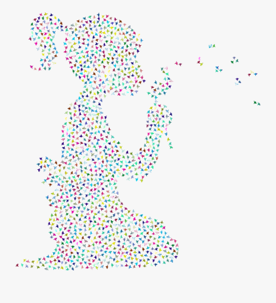 Confetti,party Supply,line - Transparent Background Dandelion Background, Transparent Clipart