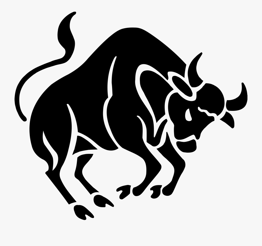 Taurus Bull Symbol Vector Clipart Image - Zodiac Signs Taurus Png, Transparent Clipart