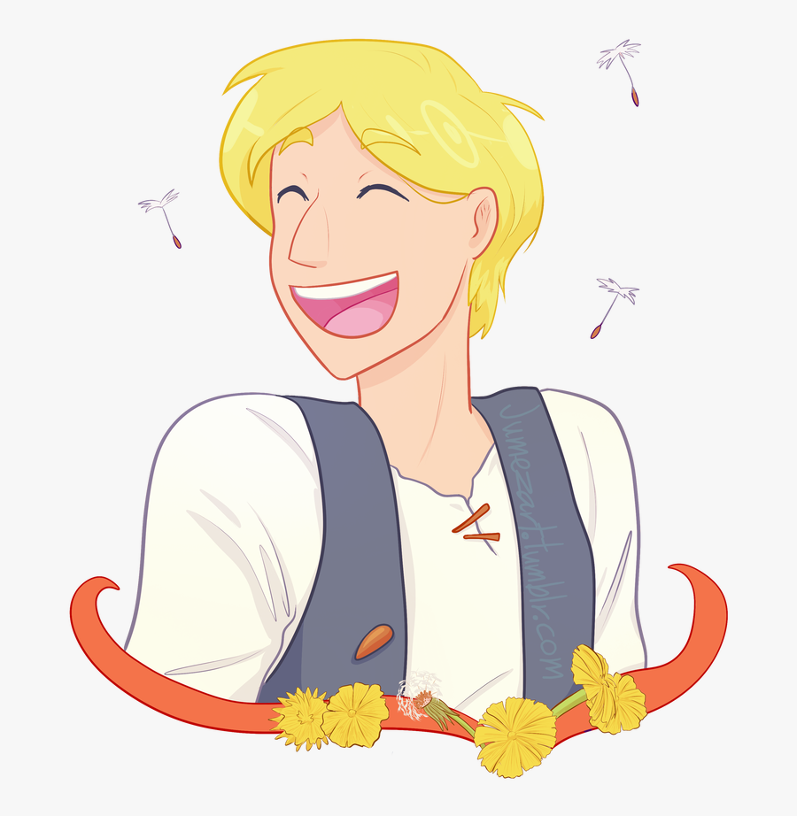 Elan Dandelion Doodle By Jumezat Elan Dandelion Doodle - Cartoon, Transparent Clipart