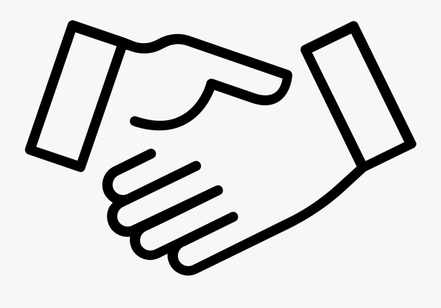 Join Us Icon Png Clipart , Png Download - Line Art Icon Handshake Png Transparent, Transparent Clipart