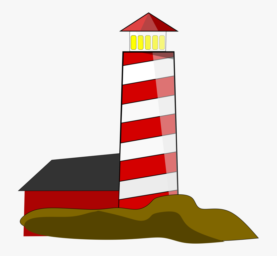 Area,cone,line - Lighthouse Clipart, Transparent Clipart