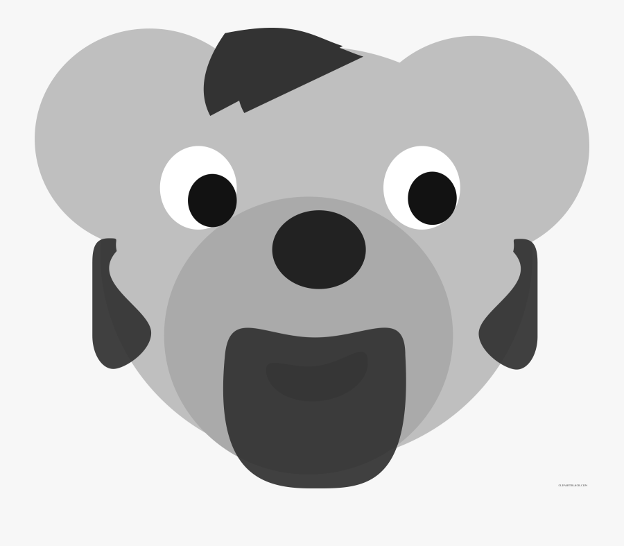 Bear Head Clipartblack Com - Clip Art, Transparent Clipart