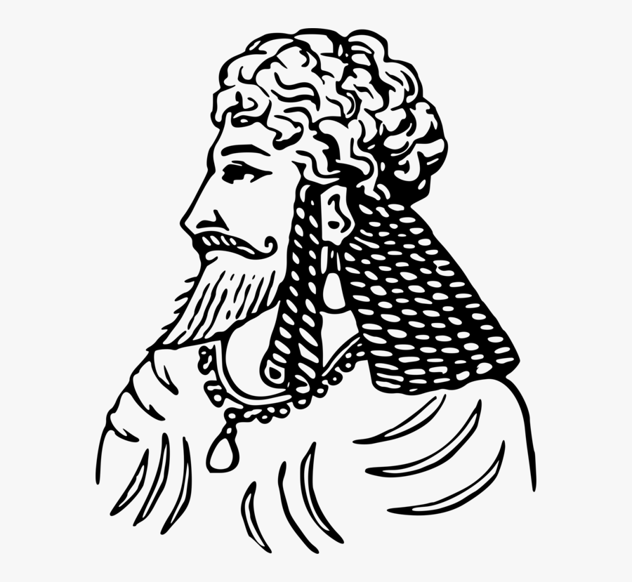 Black And White Persian Art, Transparent Clipart