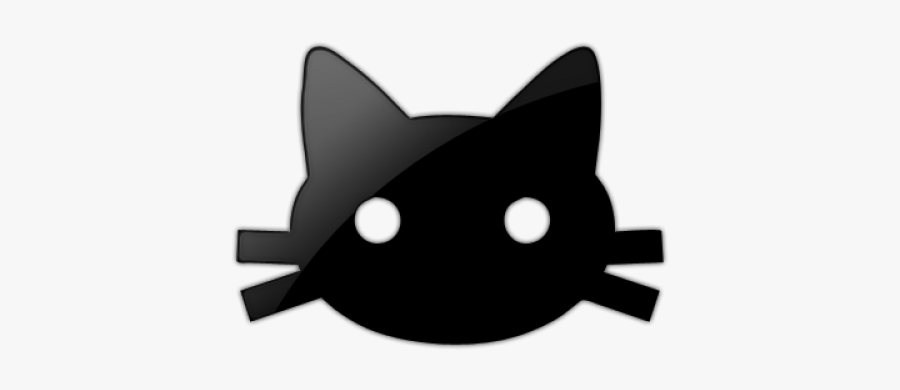 Cat Black And White Icon, Transparent Clipart