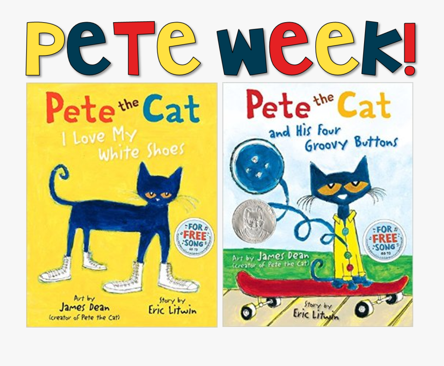 Pete The Cat Png - Book Covers For Preschoolers, Transparent Clipart