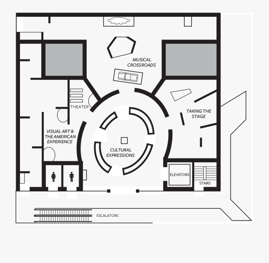 Image Result For Museum Floor Plans - Floor Plan For Museum, Transparent Clipart