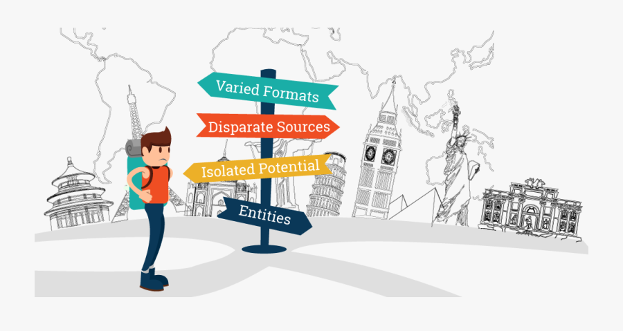 Linked Data Paths To - Tourism Graphic, Transparent Clipart