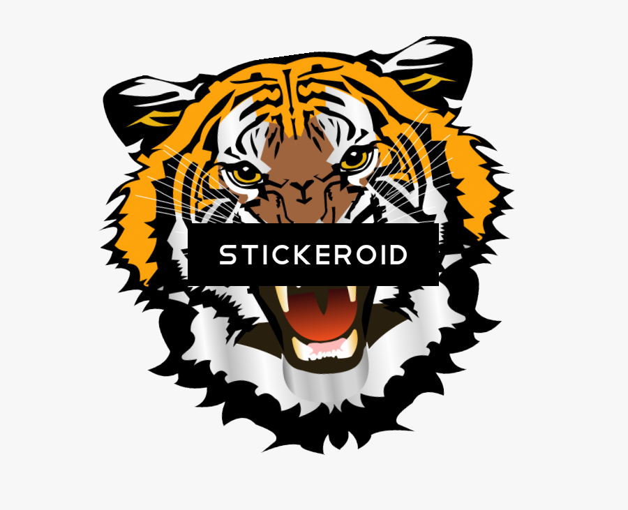 Tiger 5"x7"area Rug Clipart , Png Download - Tiger Logo Transparent Background, Transparent Clipart