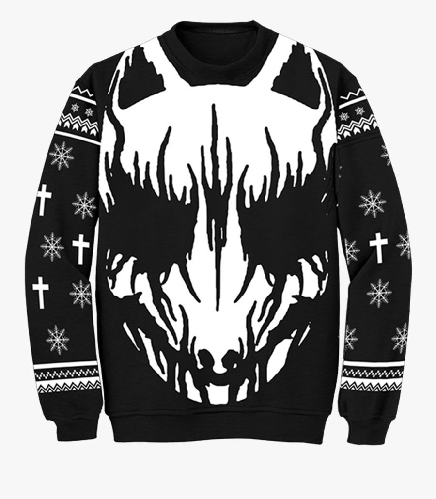 White Fox Ugly Holiday Sweater Ugly Babymetal- - Babymetal Ugly Christmas Sweater, Transparent Clipart