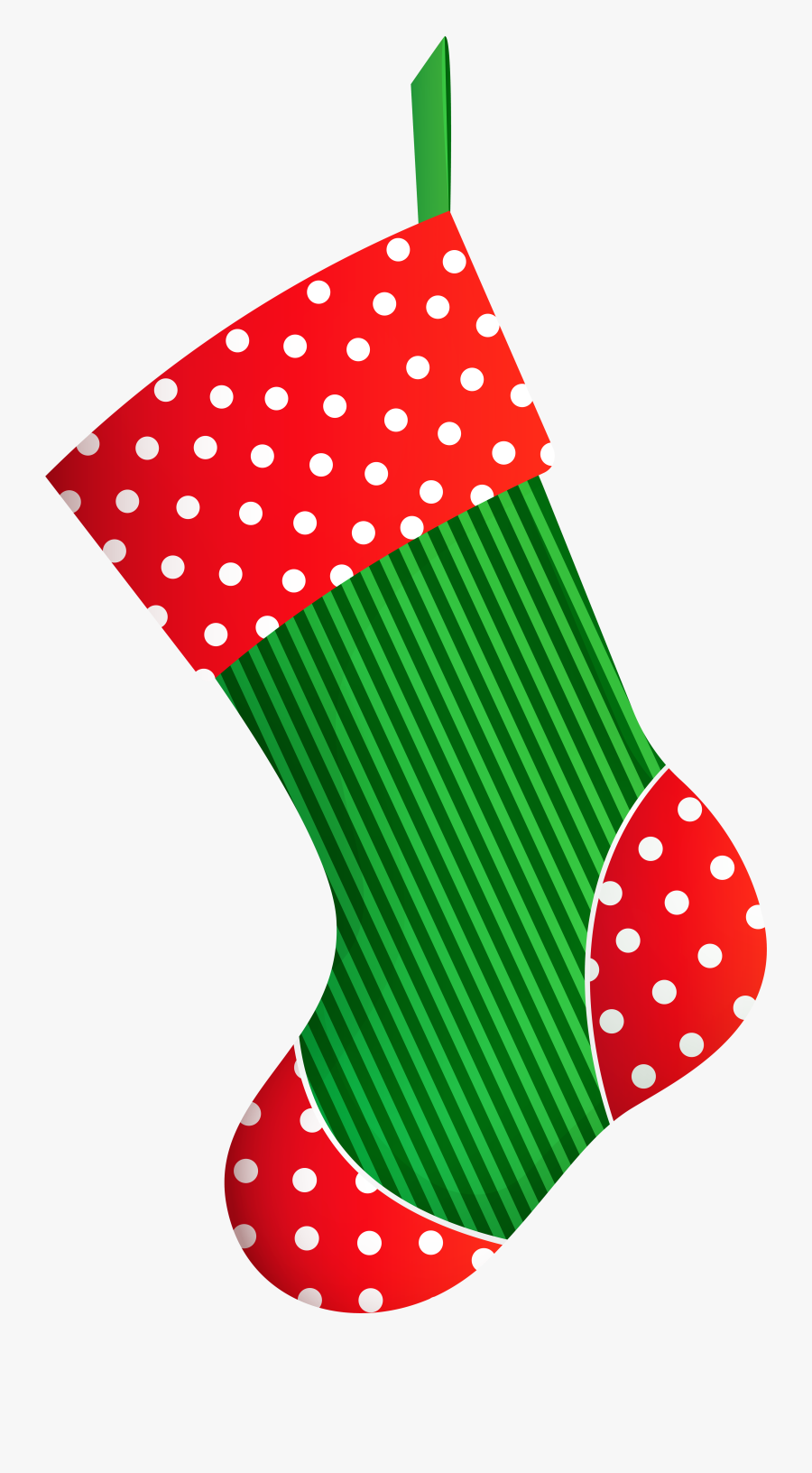 Clip Art Christmas Christmas Stockings Portable Network - Christmas Stocking Transparent Background, Transparent Clipart
