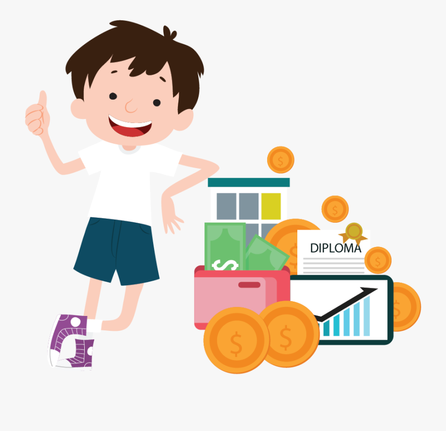 Graduate Clipart Future Goal - Kids Reading Png, Transparent Clipart