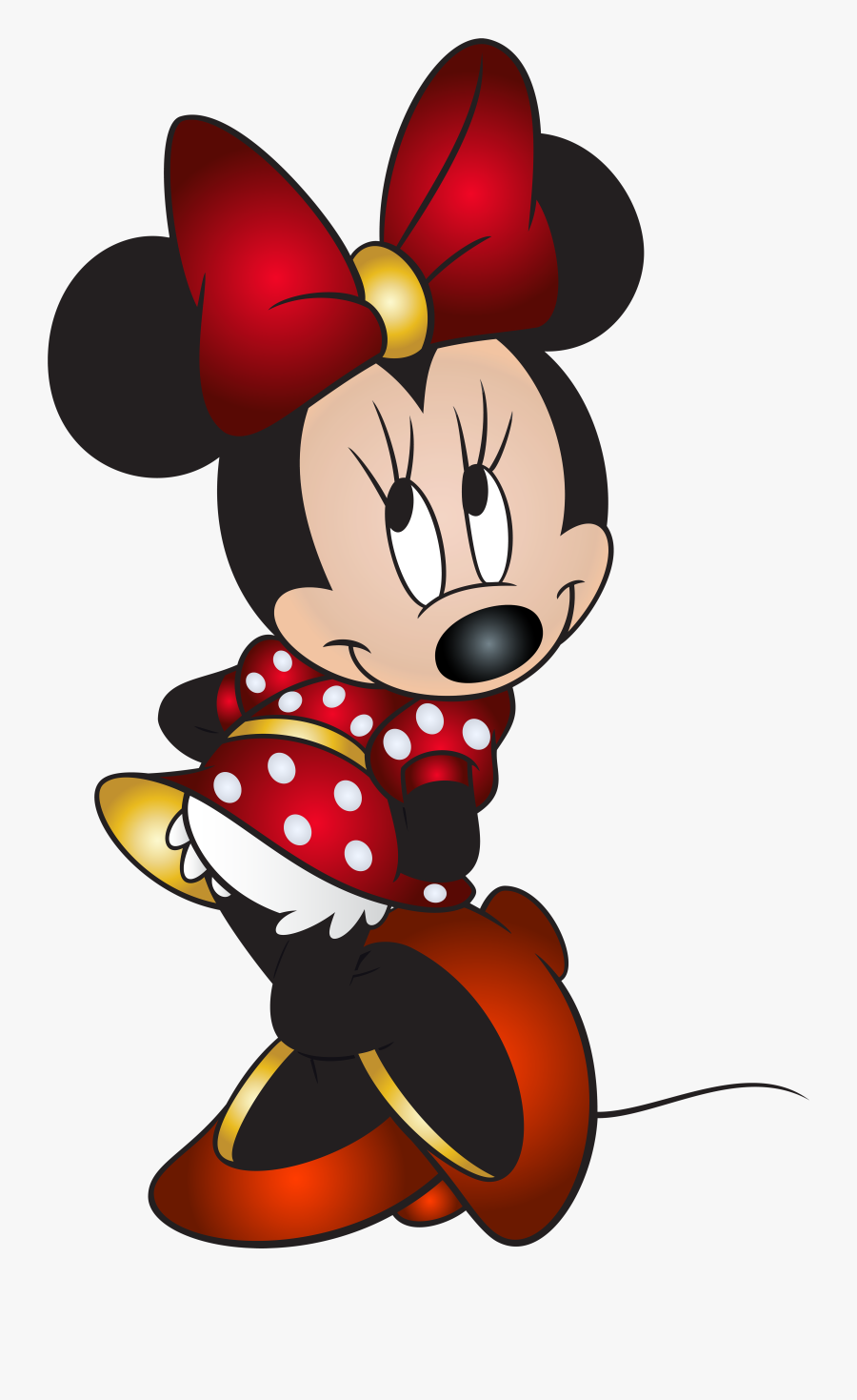 Minnie Mouse, Transparent Clipart