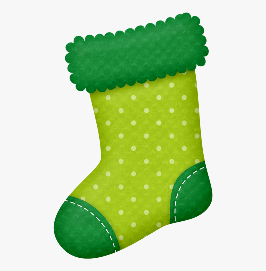 Lliella - Christmas Symbols Clip Art Stocking, Transparent Clipart