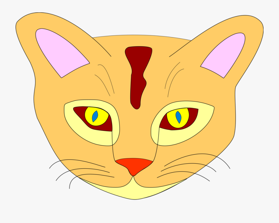 Art,carnivoran,yellow - شنب قطه Png, Transparent Clipart