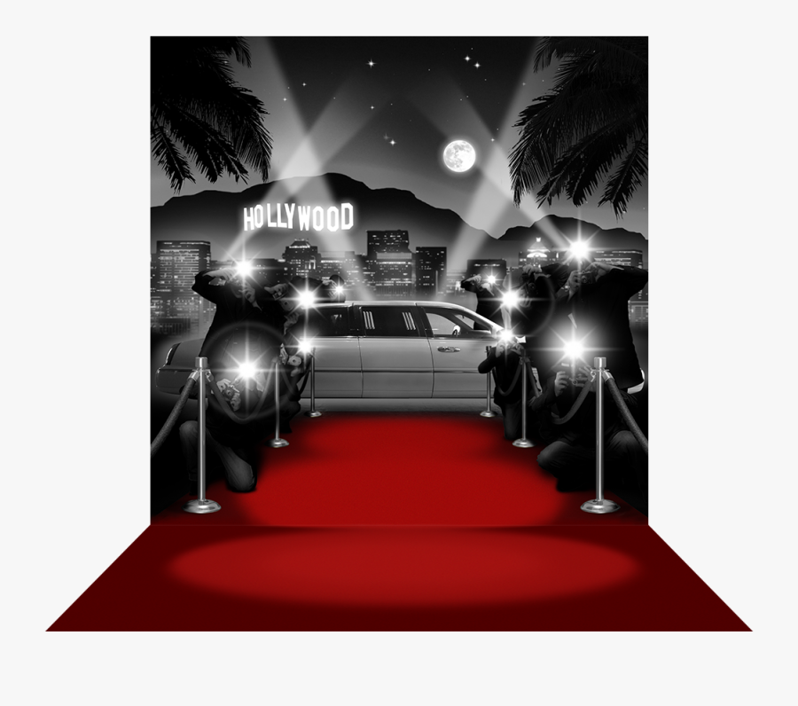 Red Carpet Background - Hollywood Red Carpet Background, Transparent Clipart