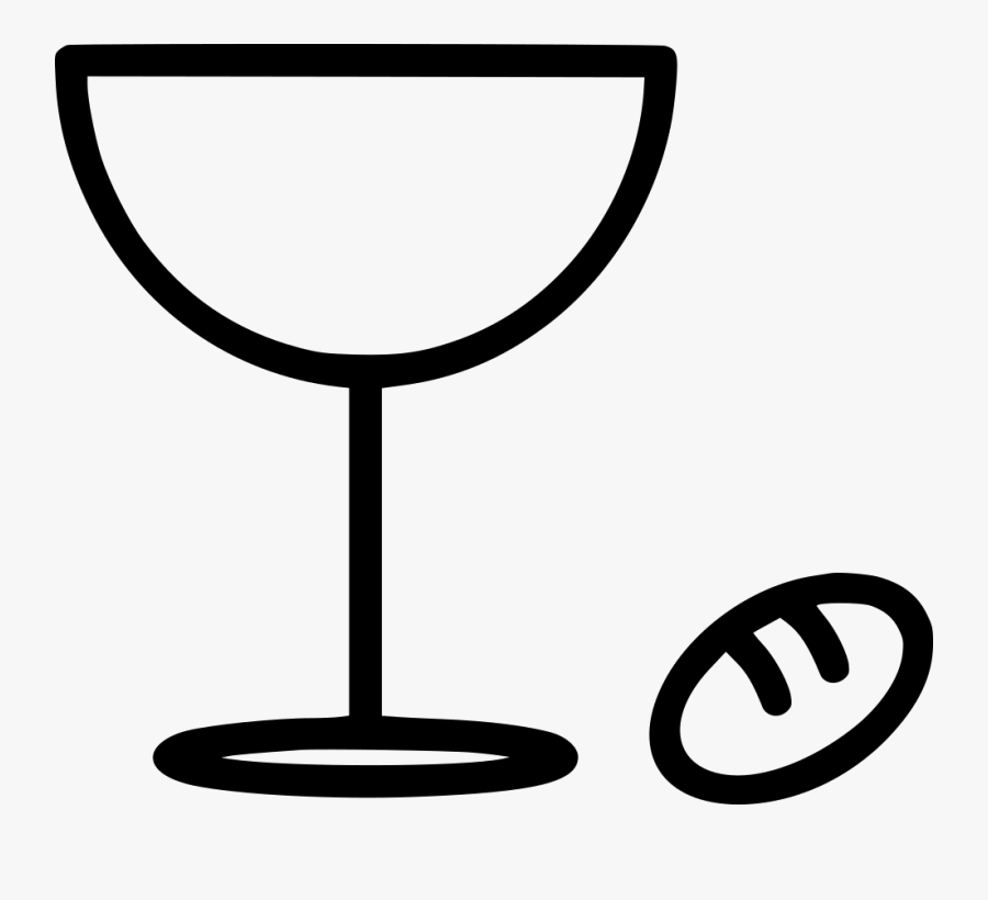 Wine Bread Communion Tradition Comments - Symbol Eucharist, Transparent Clipart
