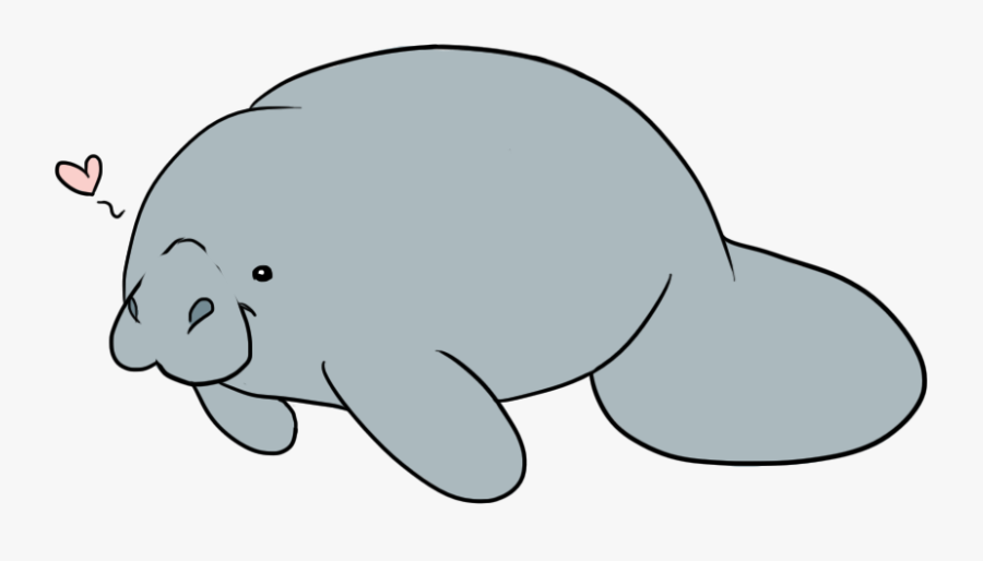 Manatee Clipart Florida - Manatee Clipart, Transparent Clipart