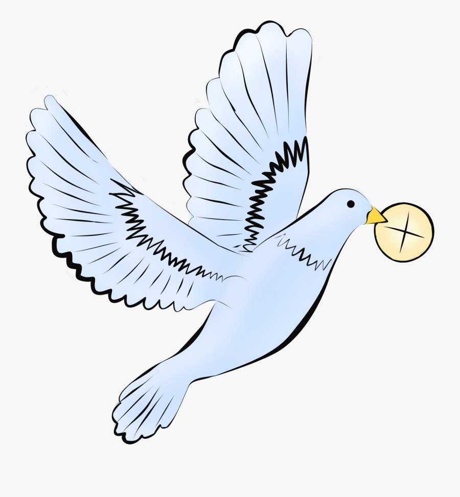 Prima Comunione Colomba Komunia Wi Ta - Communion Dove, Transparent Clipart