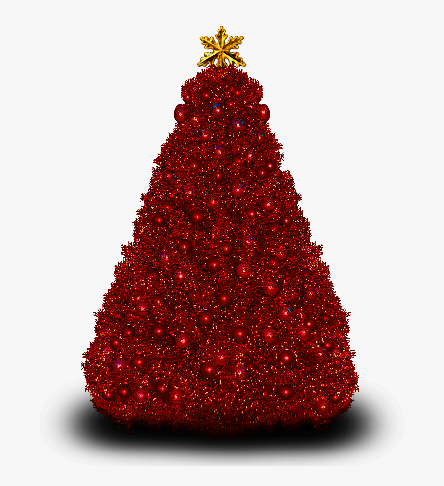 Christmas Tree Clip Art - Christmas Day, Transparent Clipart