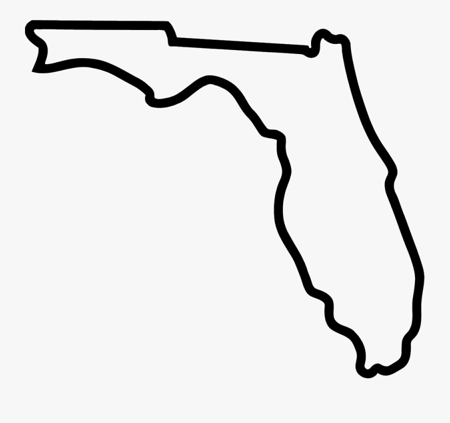 Florida Outline Png - Jacksonville Jaguars Florida Logo, Transparent Clipart