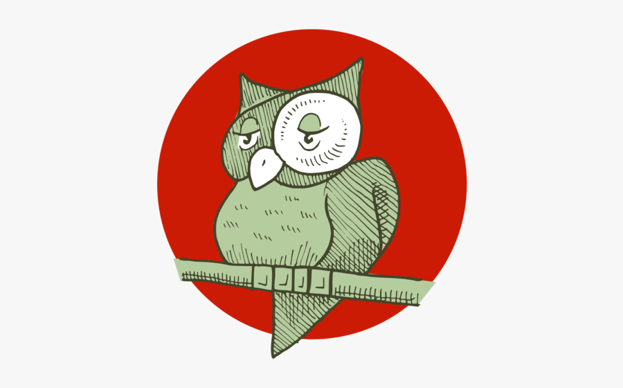 Owl,vertebrate,bird Of Prey - Icon, Transparent Clipart