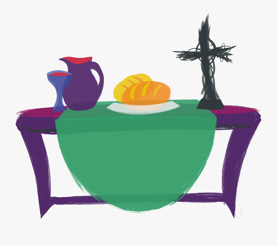 Clipart Freeuse Communion Table Clipart - Picnic Table, Transparent Clipart