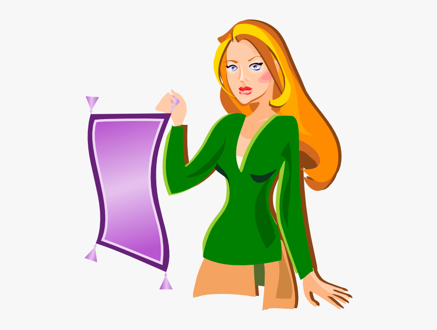 Girl Holding A Rug Svg Clip Arts - Printable Dirty Mothers Day Cards, Transparent Clipart